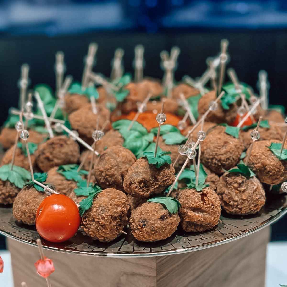Melanzane Bällchen
